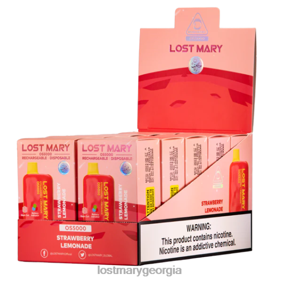 F4XTN68 - LOST MARY vape - Strawberry Lemonade LOST MARY OS5000